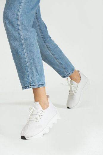 442 Kadın Sneaker Kadın Spor Ayakkabı Günlükrahat   Beyaz resmi