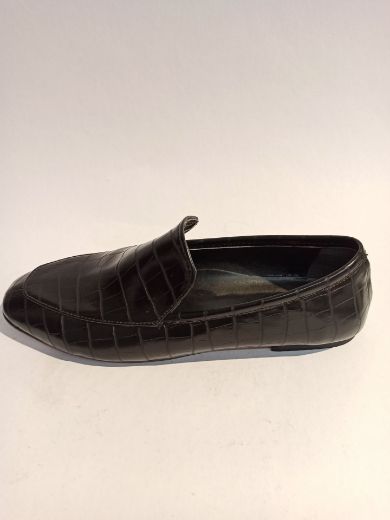 04 Günlük Rahat Loafer Kadın Ayakkabı  SİYAH ANAKON DERİ resmi