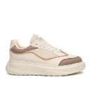 241 Günlük Kadın Sneaker 5 Cm Taban Detay Spor Aya  BEJ TABA
