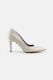 435 Kadın Stiletto 8 Cm Ince Topuk Rahat Kalıp   Bej resmi