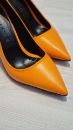 435 Kadın Stiletto 8 Cm Ince Topuk Rahat Kalıp   Orange