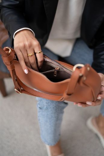 C014 Kadın Kol Çanta El Çanta Rahat Çanta Günlük   TABA DERİ resmi