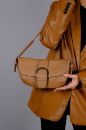 C053 Kadın Çanta Günlük Baget Clutch El Çanta  TABA DERİ