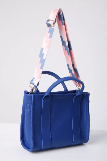 C102 Tote Bag Çanta  Günlük Çanta Kadın Şık Çanta   SAKS MAVİ resmi